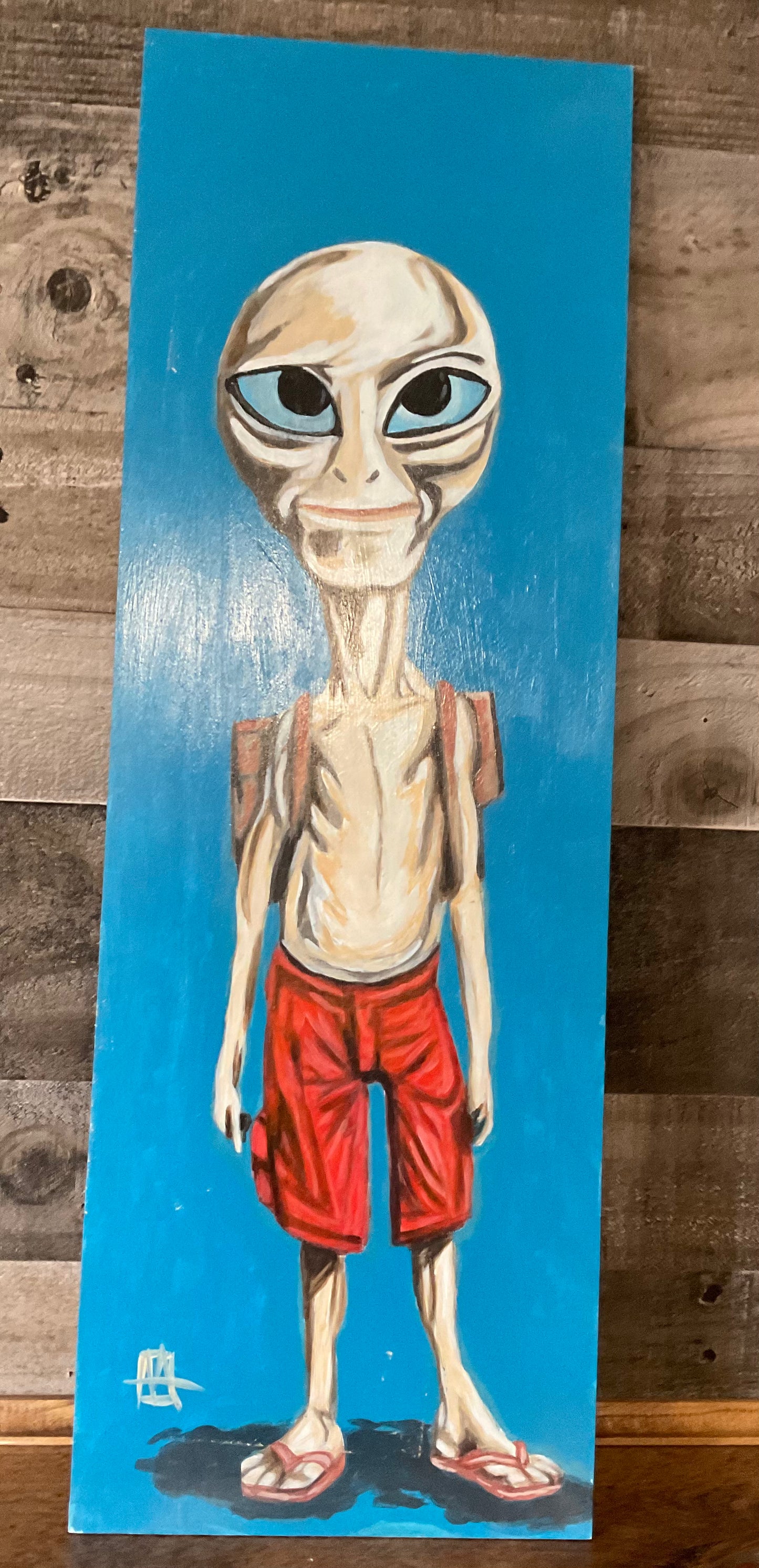 Paul Acrylic Painting
