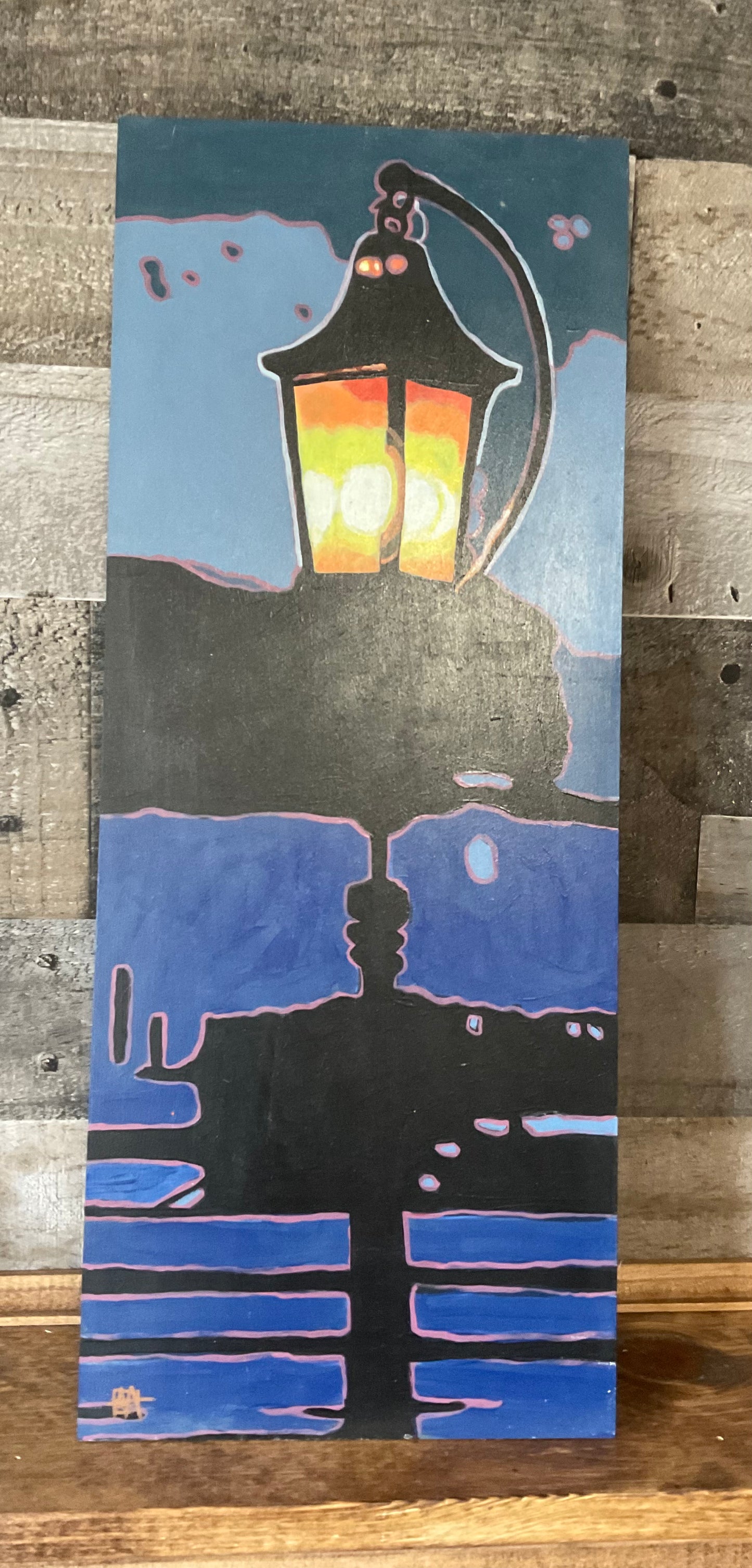 Light Acrylic Painting