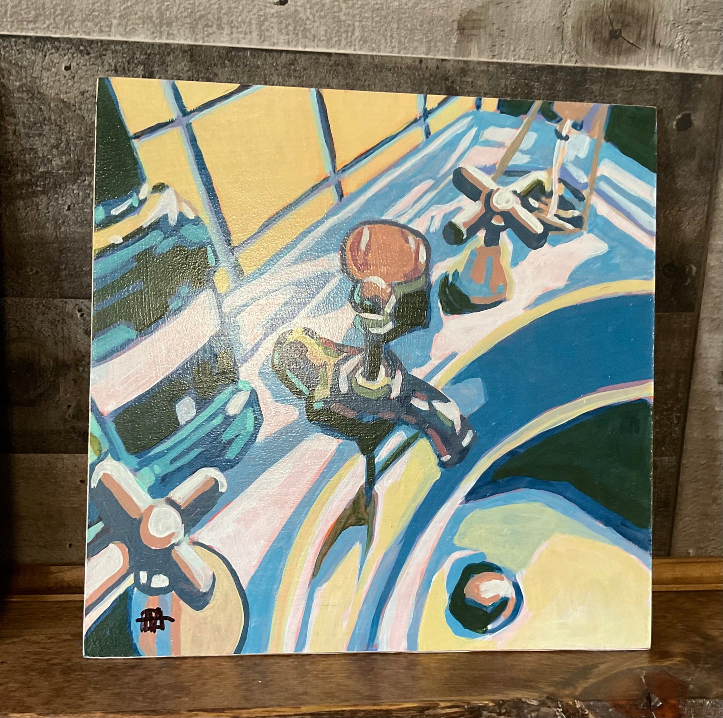 My Sink Acrylic Painting