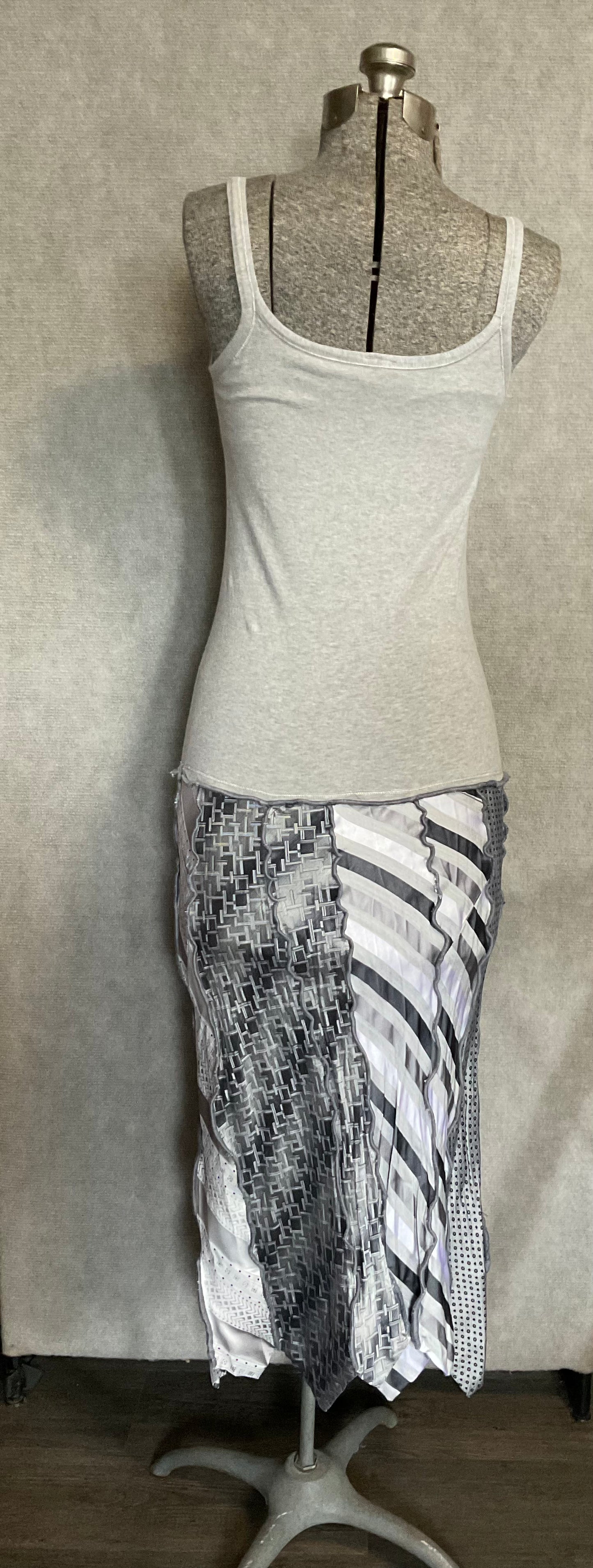 Grey Necktie Dress (S)
