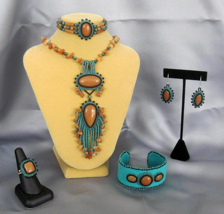 Bead Embroidered Jewelry