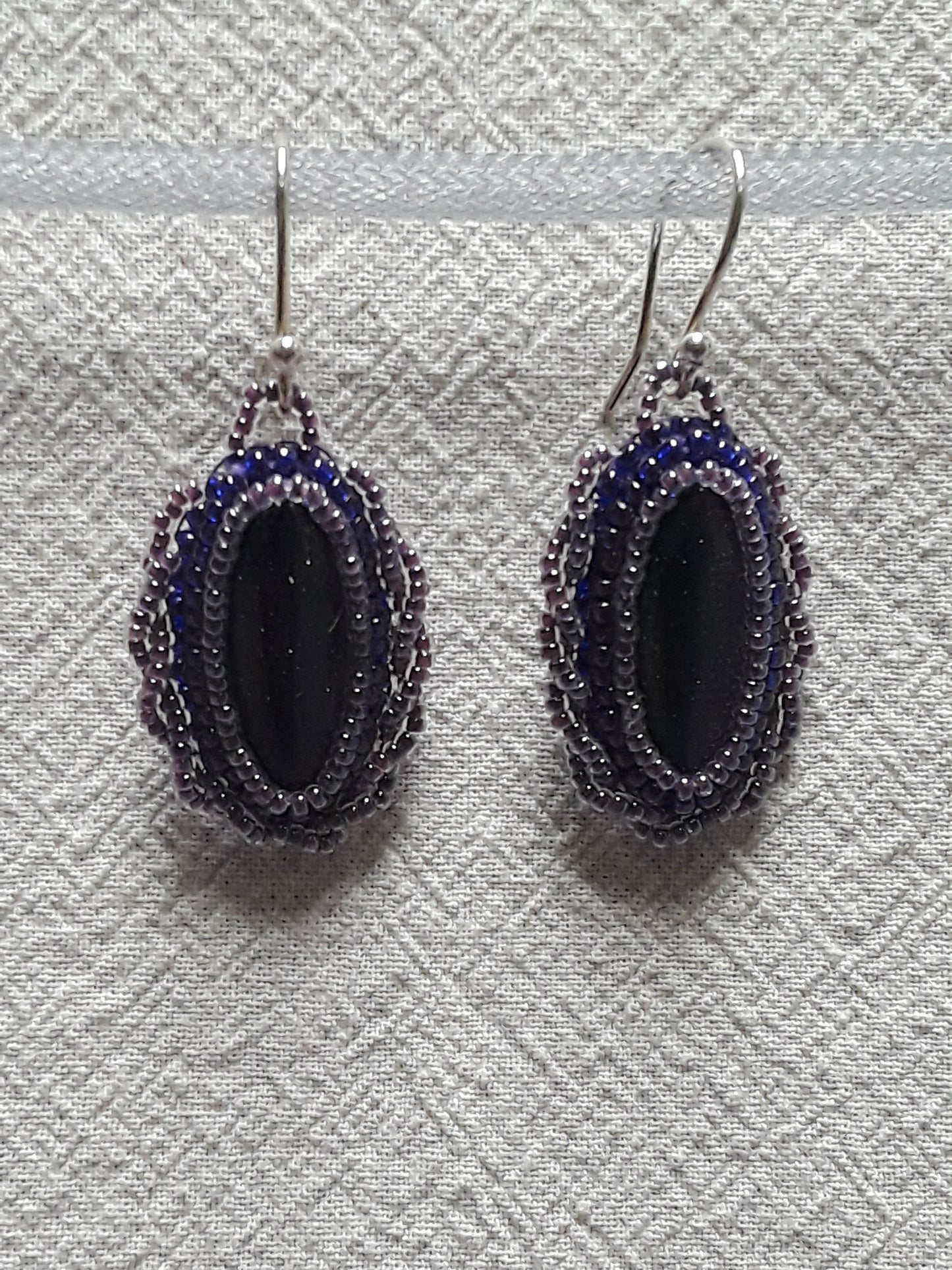 Blue Goldstone Earrings 