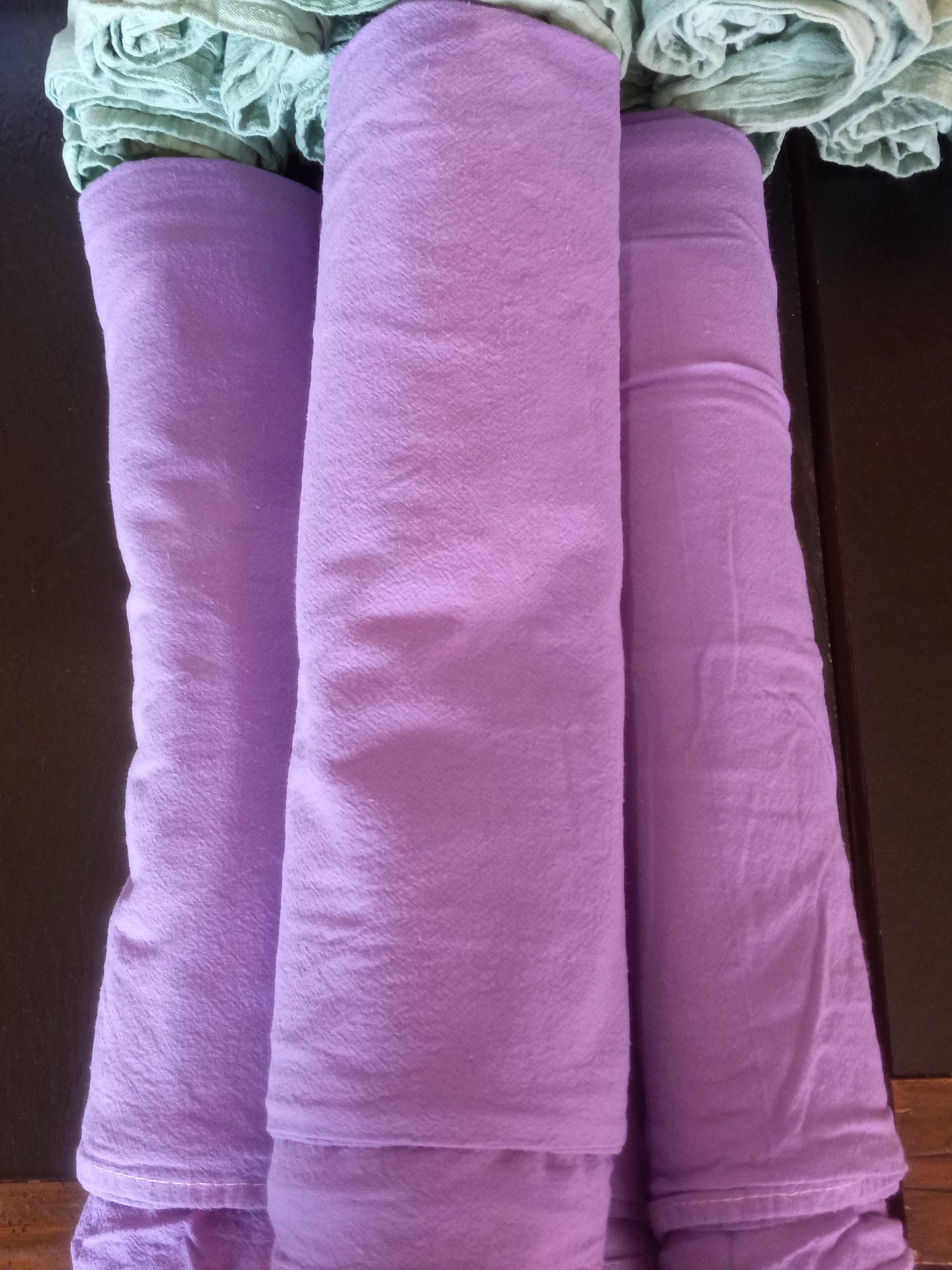 Purple Flour Sack Towels