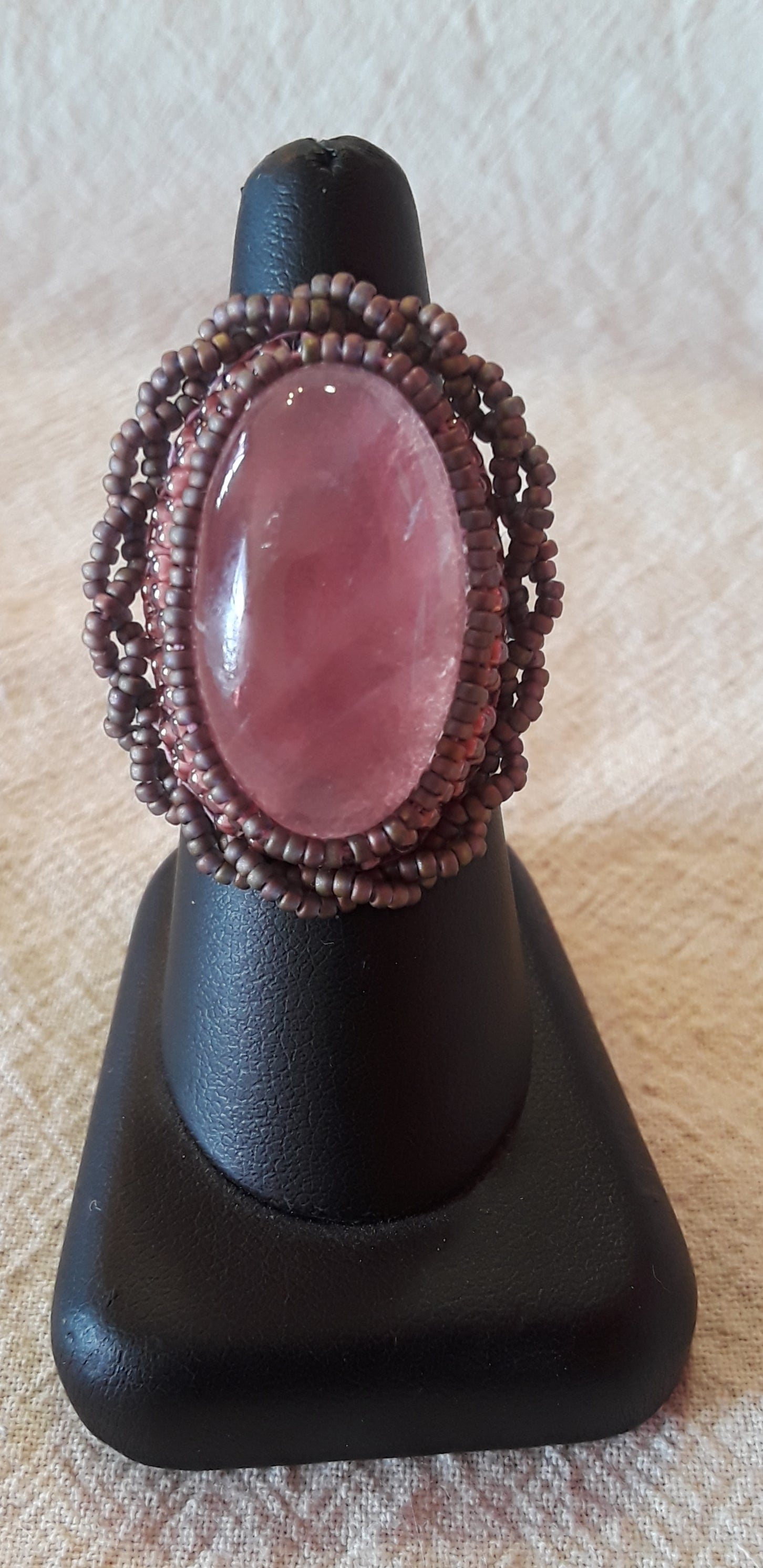 Rose Quartz Ring