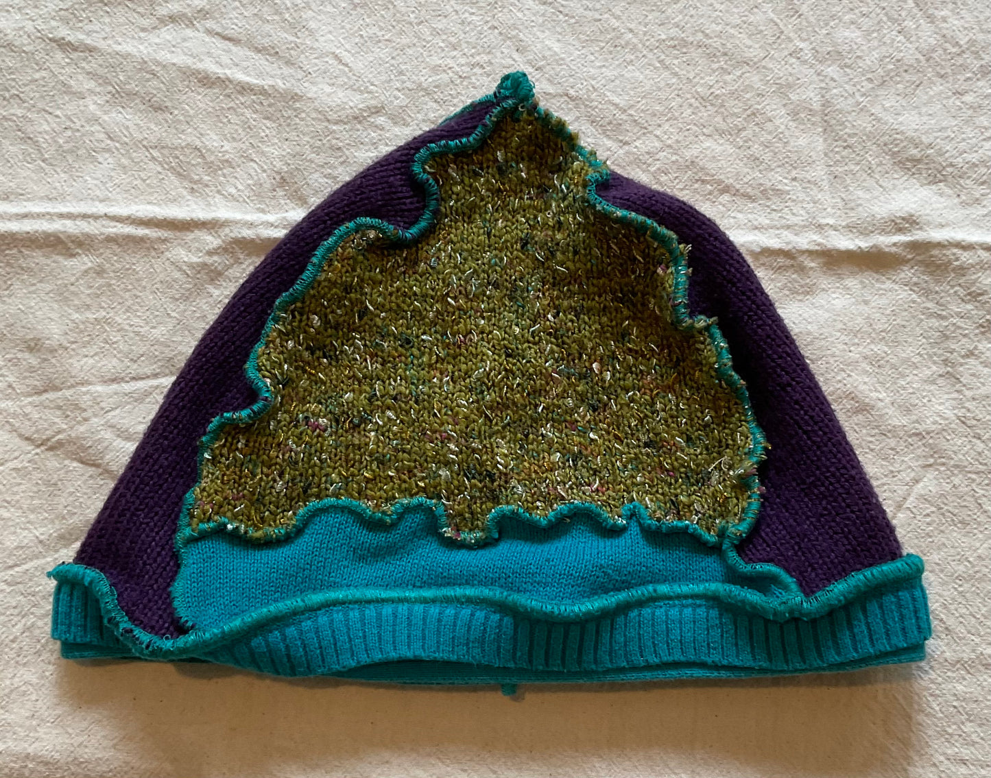 Teal, Green & Purple Phrygian Cap